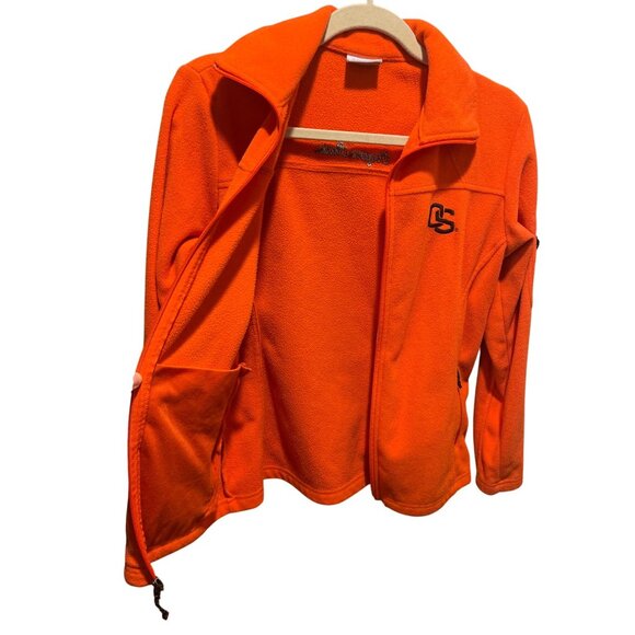 Oregon State Beavers Columbia Sportswear Fleece Fill Zip Jacket Size S - Picture 10 of 10
